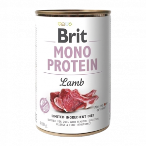 Влажный Корм для Собак Brit Care Mono Protein Ягненок 400g