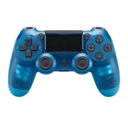 Геймпад Беспроводной RMC PlayStation 4 DoubleShock 4 Clear Blue Б/У - Retromagaz