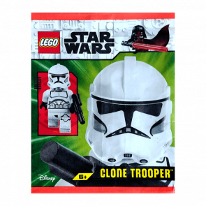 Конструктор Lego Фігурка Clone Trooper Paper Bag Star Wars 912409 sw1319 Новый