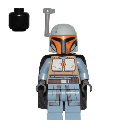 Фигурка Lego Другое Mandalorian Tribe Warrior Female Black Cape Star Wars sw1077 Б/У - Retromagaz