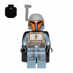 Фігурка Lego Інше Mandalorian Tribe Warrior Female Black Cape Star Wars sw1077 Б/У - Retromagaz