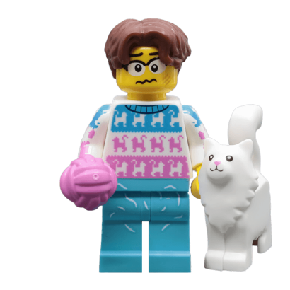 Фігурка Lego Series 27 Cat Lover Collectible Minifigures 71048 col459 col27-11 Новий - Retromagaz