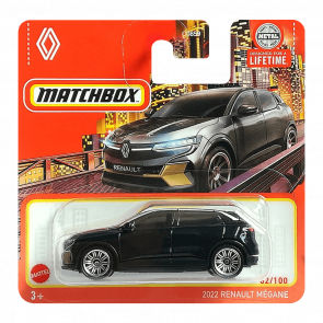 Машинка Велике Місто Matchbox 2022 Renault Megane Metro 1:64 HVN75 Dark Blue - Retromagaz