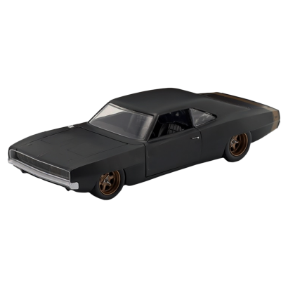 Машинка Jada 1968 Dodge Charger Hellacious 9 Fast & Furious 1:24 Black - Retromagaz