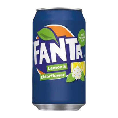 Напій Fanta Elderflower & Lemon 330ml - Retromagaz