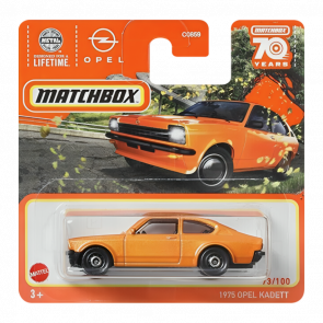 Машинка Велике Місто Matchbox Opel 1975 Opel Kadett Highway 1:64 HLC86/HKW72 Orange - Retromagaz