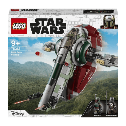 Конструктор Lego Звездолёт Бобы Фетта Star Wars 75312 Новый - Retromagaz