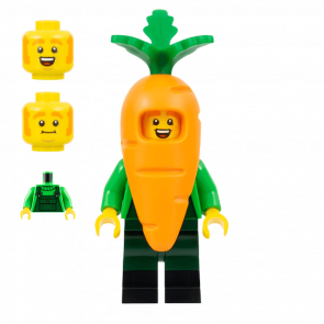 Фігурка Lego Series 24 Carrot Mascot Collectible Minifigures col415 Б/У - Retromagaz