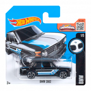 Машинка Базова Hot Wheels BMW 2002 BMW 1:64 DHR80 Black - Retromagaz