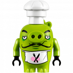 Фигурка Lego Angry Birds Chef Pig Cartoons ang018 1 Б/У