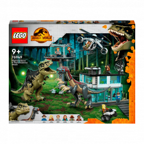 Конструктор Lego Атака Гигантозавра и Теризинозавра Jurassic World 76949 Новый - Retromagaz