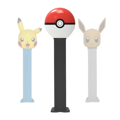 Цукерки Жувальні PEZ Pokemon в Асортименті 2 Pieces з Іграшкою 16.4g - Retromagaz