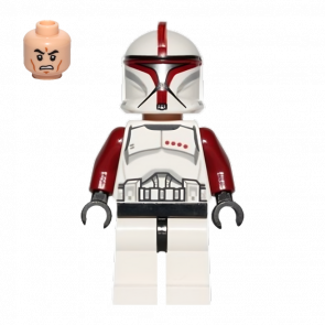 Фігурка Lego Республіка Clone Trooper Captain Phase 1 Star Wars sw0492 Б/У - Retromagaz