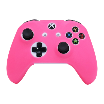 Чехол Силиконовый RMC Xbox One Glowing in Dark Neon Pink Новый - Retromagaz