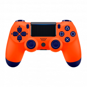 Геймпад Беспроводной RMC PlayStation 4 DoubleShock 4 Sunset Orange Б/У - Retromagaz