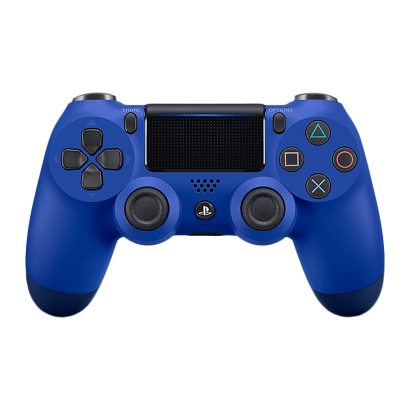 Геймпад Бездротовий Sony PlayStation 4 DualShock 4 Version 2 Blue Б/У Нормальний - Retromagaz