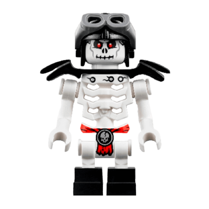 Фігурка Lego Skulkin Frakjaw Shoulder Pads Ninjago njo244 1 Б/У - Retromagaz