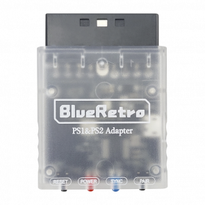 Адаптер RetroScaler PlayStation 2 BlueRetro Gamepad Connector - Bluetooth Connector Trans Clear Новый - Retromagaz