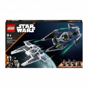 Конструктор Lego Mandalorian Fang Fighter vs TIE Interceptor Star Wars 75348 Новый - Retromagaz