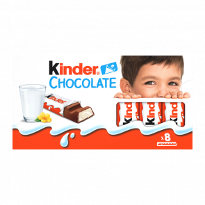 Шоколад Молочний Kinder Chocolate 8 Pieces 100g - Retromagaz