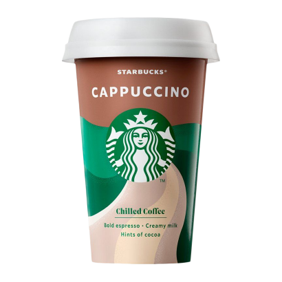 Напиток Starbucks Кофейный Cappuccino 220ml - Retromagaz