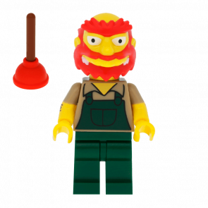 Фігурка Lego The Simpsons Willie Groundskeeper Cartoons colsim2-13 Новий - Retromagaz