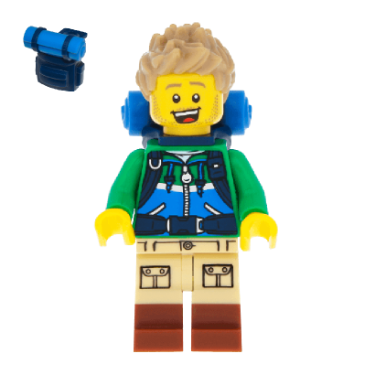 Фігурка Lego Series 16 Hiker Collectible Minifigures col249 Б/У - Retromagaz