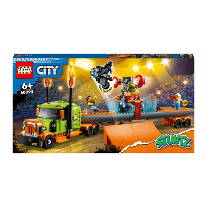 Конструктор Lego Каскадерский Грузовик City 60294 Новый - Retromagaz