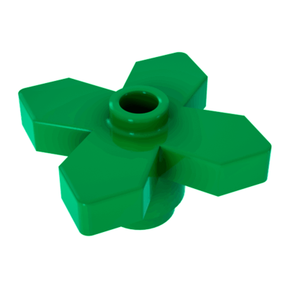 Растение Lego Цветок 10шт Leaves Angular 2 x 2 4727 4143562 Bright Green Б/У - Retromagaz