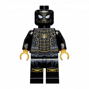 Фігурка Lego Marvel Spider-Man Black and Gold Suit Super Heroes sh0774 Б/У