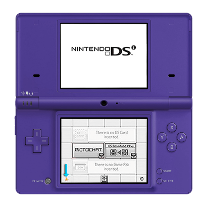 Консоль Nintendo DS i Модифікована 1GB Purple + 10 Вбудованих Ігор Б/У - Retromagaz