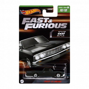 Тематическая Машинка Hot Wheels Chevy El Camino Fast & Furious 1:64 HNR88/HNT10 Black