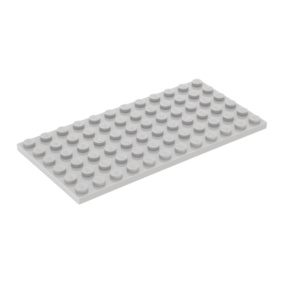 Пластина Lego Обычная 4шт 6 x 12 3028 302802 4211400 Light Bluish Grey Б/У - Retromagaz