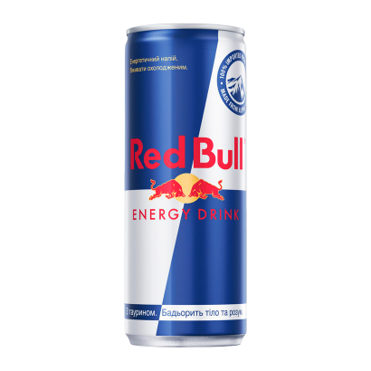 Напій Енергетичний Red Bull 250ml - Retromagaz