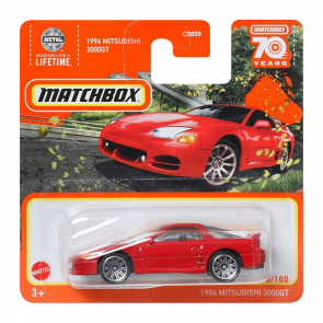 Машинка Велике Місто Matchbox 1994 Mitsubishi 3000GT Highway 1:64 HLC80 Red - Retromagaz