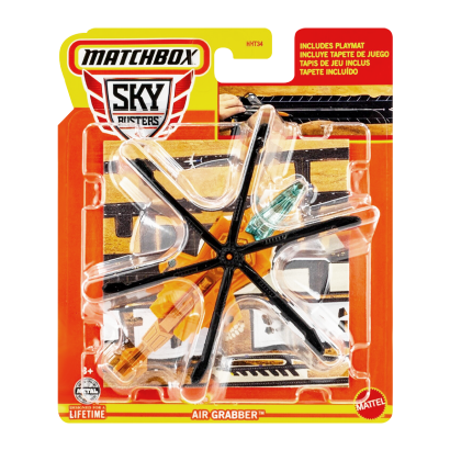 Тематична Машинка Matchbox Air Grabber Sky Busters 1:64 HHT34/HVM53 Orange - Retromagaz