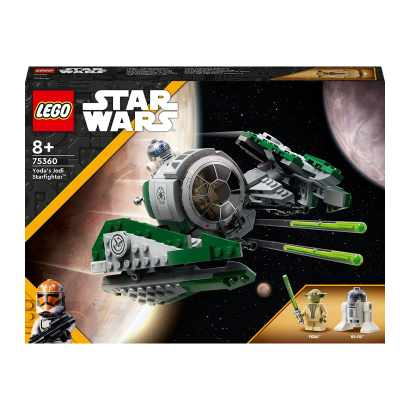 Конструктор Lego Джедайський Винищувач Йоди Star Wars 75360 Новий - Retromagaz