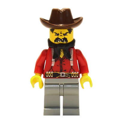 Фігурка Lego Western Bandit 2 Adventure ww008 Б/У - Retromagaz