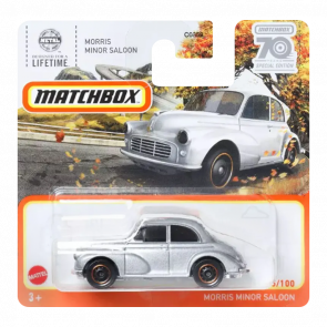 Машинка Велике Місто Matchbox Morris Minor Saloon 70 Years Special Edition 1:64 HLC51 Silver - Retromagaz