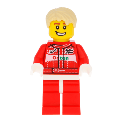 Фигурка Lego Series 3 Race Car Driver Collectible Minifigures col040 1 Б/У - Retromagaz