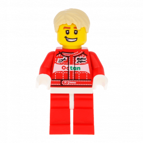 Фигурка Lego Series 3 Race Car Driver Collectible Minifigures col040 1 Б/У - Retromagaz