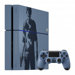 Консоль Sony PlayStation 4 CUH-12хх Uncharted 4 Limited Edition 1TB Blue Б/У