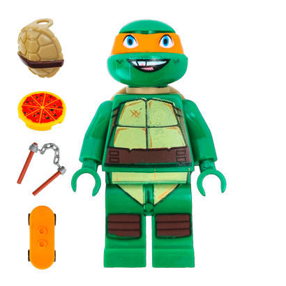 Фигурка RMC Teenage Mutant Ninja Turtles Michelangelo Cartoons tnmtr004 Новый - Retromagaz