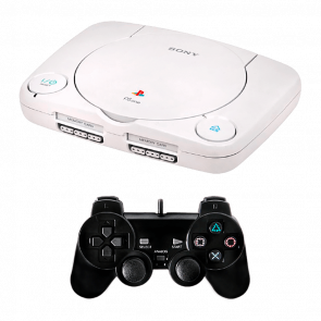 Консоль Sony PlayStation 1 Slim Europe White Б/У - Retromagaz