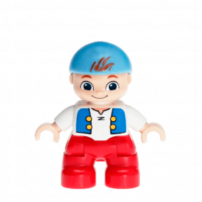 Фигурка Lego Boy Cubby Never Land Pirates Duplo 47205pb027 Б/У