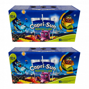 Набір Напій Соковий Capri-Sun 20шт Fun Monster Alarm 200ml - Retromagaz