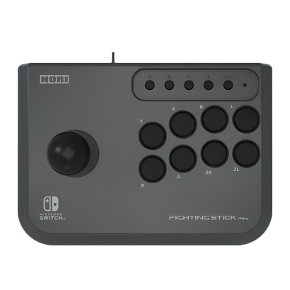 Контролер Дротовий Hori Switch Fighting Stick Mini NSW-149U Grey Б/У - Retromagaz