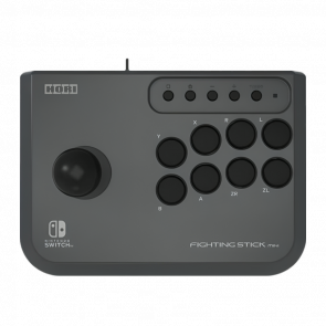 Контроллер Проводной Hori Switch Fighting Stick Mini NSW-149U Grey Б/У - Retromagaz