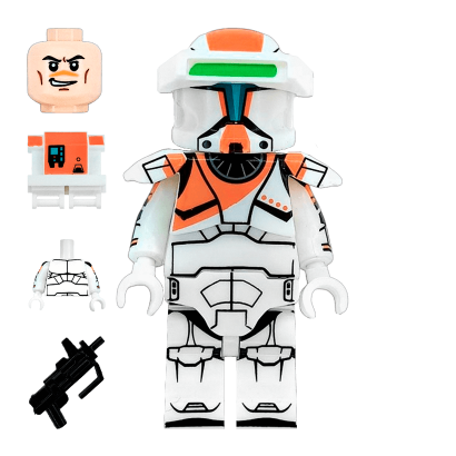 Фигурка RMC Республика Clone Commando Boss Star Wars swr032 Новый - Retromagaz