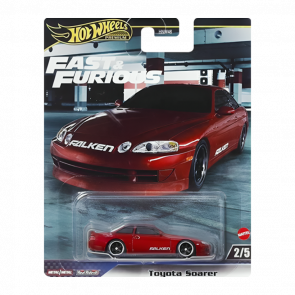 Машинка Premium Hot Wheels Toyota Soarer Fast & Furious 1:64 HRT95 Red